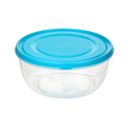 Ucsan Plastic Rond Bakje met Deksel 2 Liter