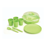 Ucsan Picknick Set 18 Stuks in Diverse kleuren (4 Personen)