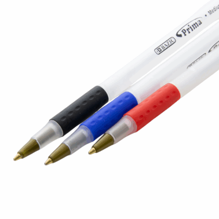 pennen rood, blauw en zwart