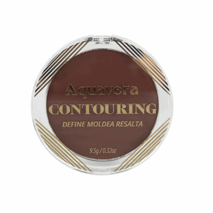 Aquavera Contour Poeder Dark – hoogwaardige contourpoeder voor diepe huidtinten