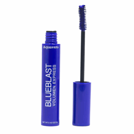 Aquavera Blueblast Mascara – volumeverhogende en langhoudende blauwe mascara