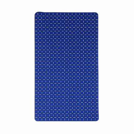 antislip badmat van PVC met reliëfstructuur en zuignappen, rechthoekig 70x40 cm