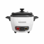 Black & Decker Rijstkoker 3 Kopjes BDRC503 – Compacte rijstkoker met warmhoudfunctie en anti-aanbaklaag