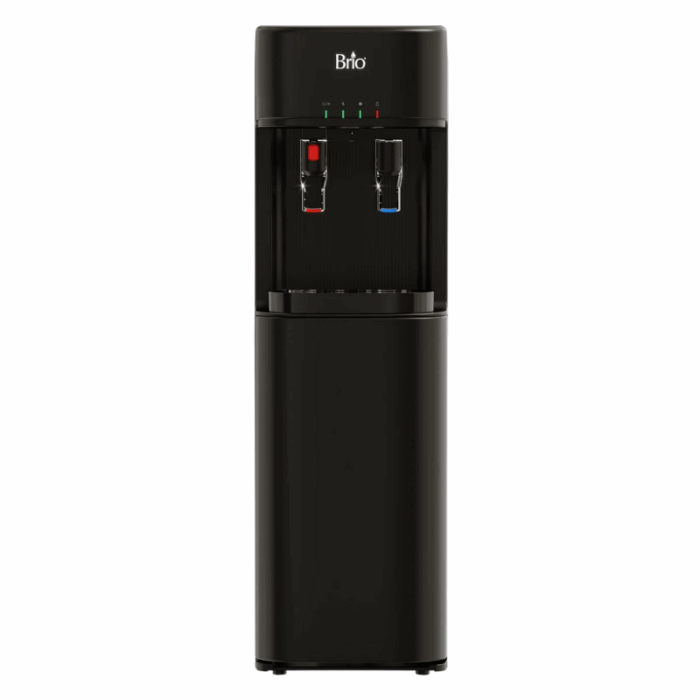 Brio Bodemlader Waterdispenser Zwart-warm en koud