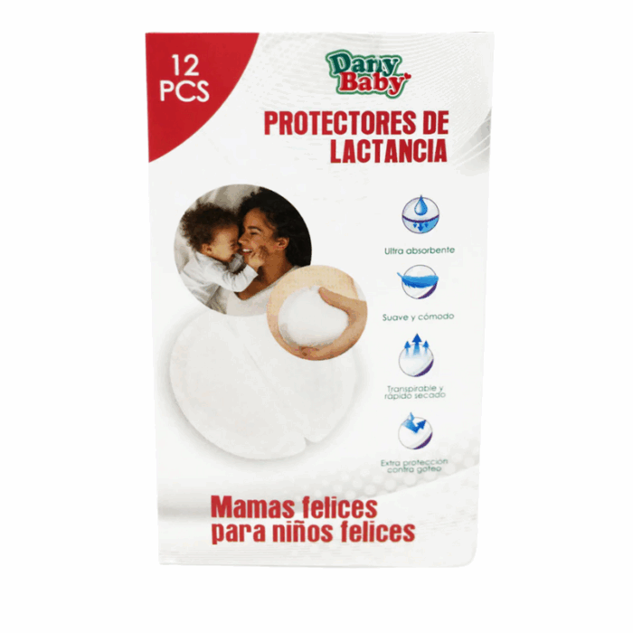 Dany Baby Zoogkompressen 12 Stuks – Hypoallergene borstvoedingspads