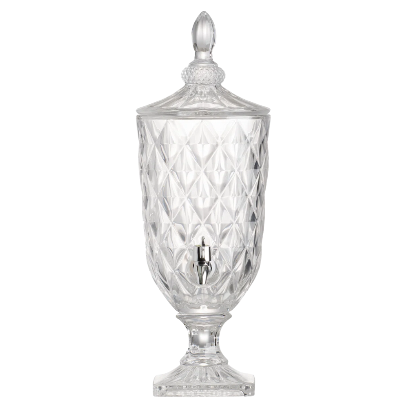 EY1202 Kristallen drankdispenser met kraan voor sap of water