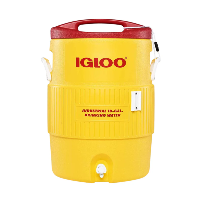 IG00004101 Igloo Drankkoeler 10 Gallon – geïsoleerde waterkoeler met tapkraan en stevige handgrepen