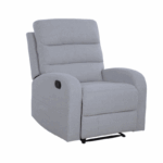 Comfortabele relaxfauteuil met verstelbare rugleuning en zachte bekleding