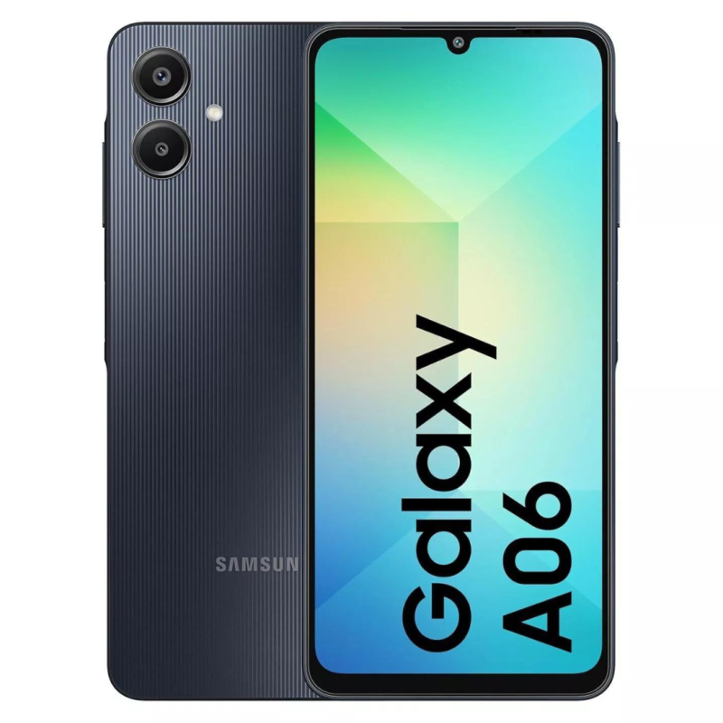SMA065F464BLK Samsung Galaxy A06 64GB Zwart - Afbeelding 1