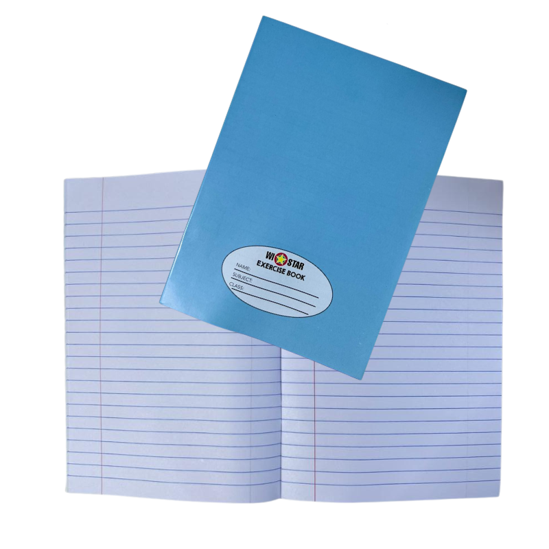 22310000 Wi Star Gelijnd Schrift A5 – 80 Pagina’s – Lijntjesschrift met stevige kaft