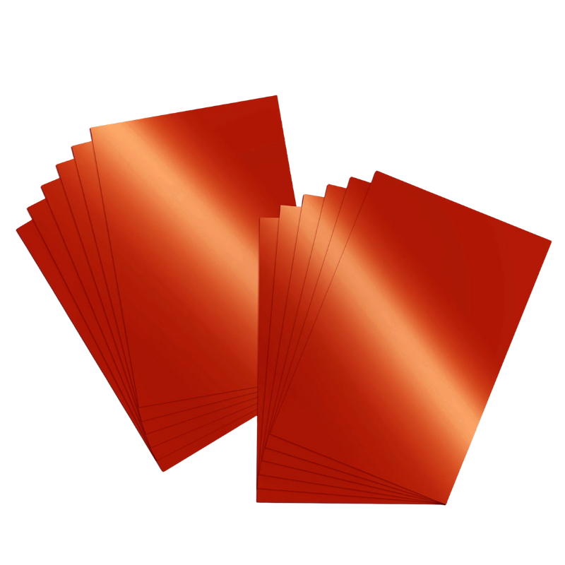 5417 metallic rode posterbord 22 x 28 inch voor schoolprojecten en presentaties