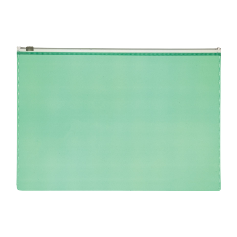 551589021 Centrum documentenmap met ritssluiting, transparante A4 map voor papieren