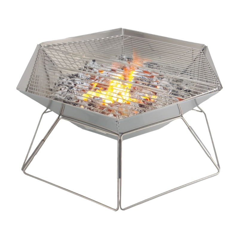 BB6X20SS Brentwood draagbare barbecue grill 20 inch – inklapbaar model van RVS met draagtas.