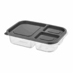 Qlux lunchbox BSF-00810 gesloten, compacte rechthoekige bewaardoos