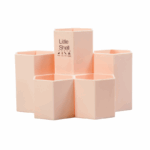 Little Shell bureau organizer – pennenhouder in bloemvorm met 6 vakken