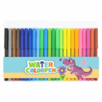 Yalong Viltstiften 24 Stuks in transparante verpakking – uitwasbare stiften