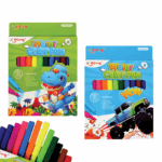 Yalong Viltstiften 12 Stuks in kleurrijke verpakking – uitwasbare stiften