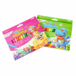 Yalong Viltstiften 18 Stuks in kleurrijke verpakking – uitwasbare stiften