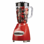 Brentwood Blender 50oz Rood – Smoothieblender met 12 snelheden en BPA-vrije kan