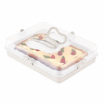 Qlux Gebakhouder met Deksel – 7 Liter Grote Taartdoos met Handvat