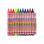 Weibo waskrijtjes set van 12 stuks in felle kleuren, geschikt voor kinderen