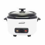 Brentwood rijstkoker 5 kopjes met stoommandje, spatel en maatbeker