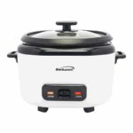 Brentwood rijstkoker 6 kopjes met stoommandje, spatel en maatbeker