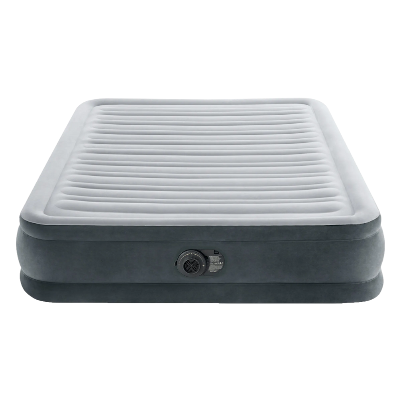 S0418619 Intex Dura-Beam opblaasbaar luchtbed 2 persoons 191x137x33 cm met zachte bovenlaag