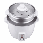 Brentwood Rijstkoker & Voedselstomer 10 Kopjes met glazen deksel en stoomtray