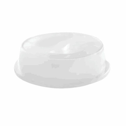 Plasvale magnetron deksel 25 cm – transparante BPA-vrije deksel voor het afdekken van borden in de magnetron