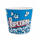 Popcornemmer van 5 liter met kleurrijk ontwerp, geschikt voor het serveren van grote porties popcorn