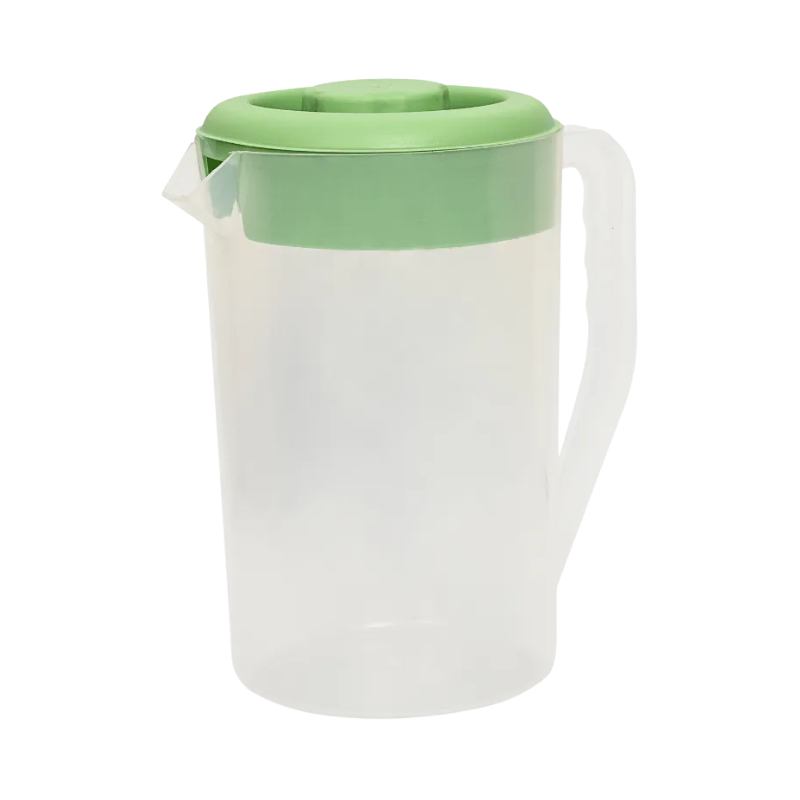 7891115002033 Plasvale Plastic Karaf Crystal 2 Liter, BPA-vrije transparante drinkkan