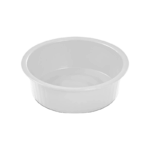 Plasvale plastic kom van 2,5 liter, geschikt voor huishoudelijk gebruik, schoonmaak en voedselbereiding