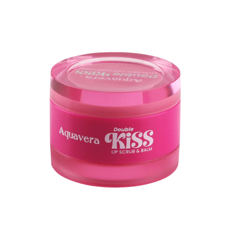 AVDKS Aquavera Double Kiss Lip Scrub & Balm – exfoliërende en hydraterende lipverzorging