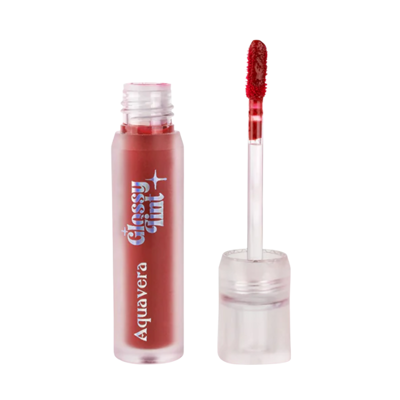 AVLGT1 Aquavera Glossy Tint 1 desire– vloeibare lip tint met glanzende finish en langhoudende kleur