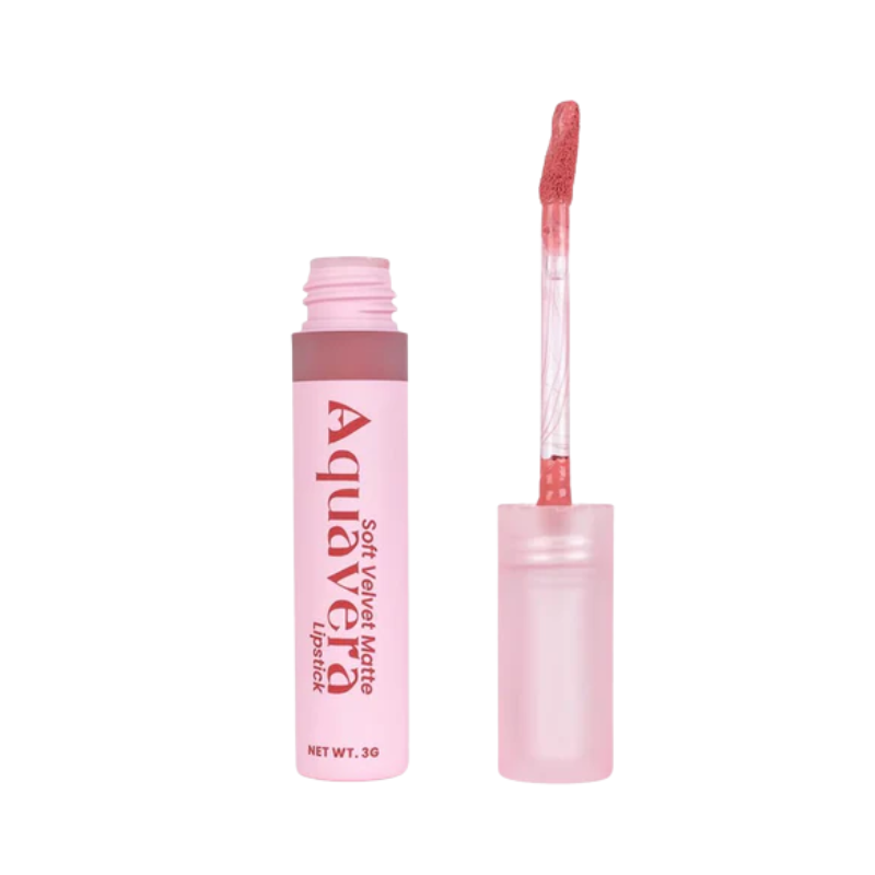 AVLSV3 Aquavera Soft Velvet Matte Lipstick 3 Royal Nude – nude matte lippenstift met fluweelzachte textuur