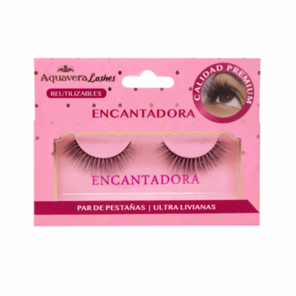 Aquavera Lashes Encantadora herbruikbare wimpers voor een elegante en natuurlijke look