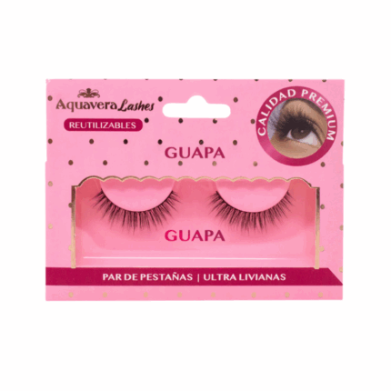 Aquavera Lashes Guapa herbruikbare wimpers voor een natuurlijke en elegante look