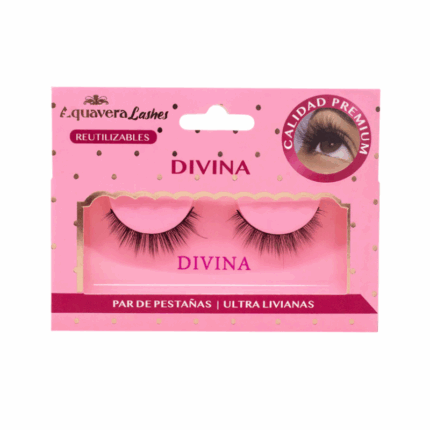 Aquavera Lashes Divina herbruikbare wimpers voor een elegante en natuurlijke look