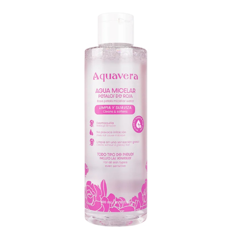 AVSCAMR Rose Petal Micellair Water – zachte en hydraterende gezichtsreiniger