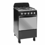 Premier Gasfornuis 20 inch met 4 branders en spiegelglazen ovendeur