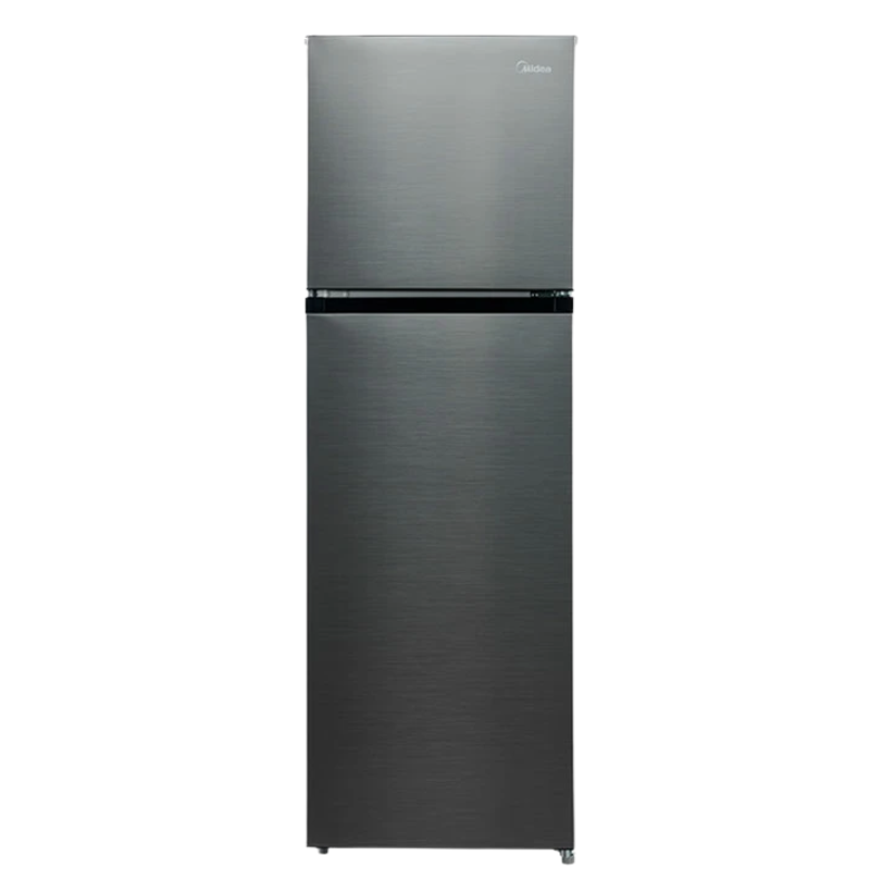 MDRT280WINDX Midea koelkast 10 Cu.Ft met No Frost en topfreezer, in roestvrijstalen afwerking