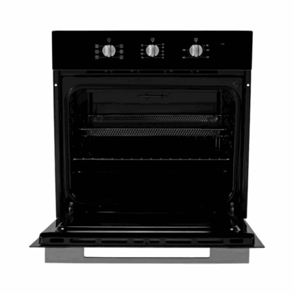 Midea elektrische inbouwoven 24 inch met Air Fryer functie en zwarte afwerking