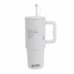 Walk Safari Thermosbeker 30 Oz met Rietje en Handvat, BPA-vrije drinkbeker