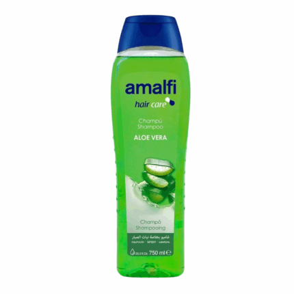 Fles Amalfi Aloe Vera Shampoo 750 ml – hydraterende shampoo met natuurlijke aloë vera