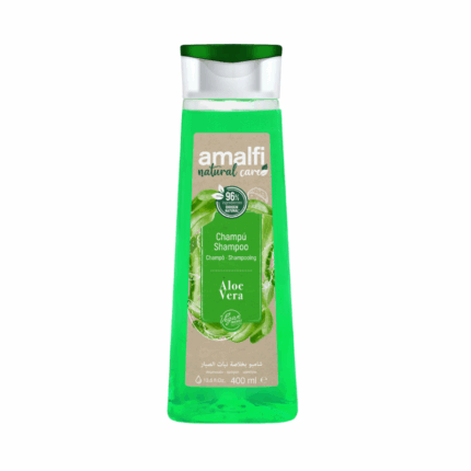 Fles Amalfi Shampoo Aloe Vera 400 ml – milde reiniging met aloë vera