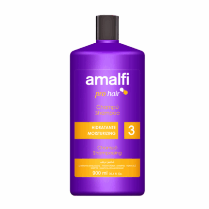 Fles Amalfi Moisturizing Shampoo #3 900 ml – hydraterende shampoo voor droog haar