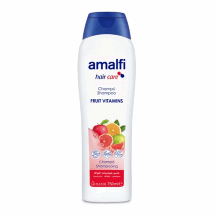Fles Amalfi Fruit Vitamine Shampoo 750 ml – verfrissende vitamine shampoo voor gezond haar