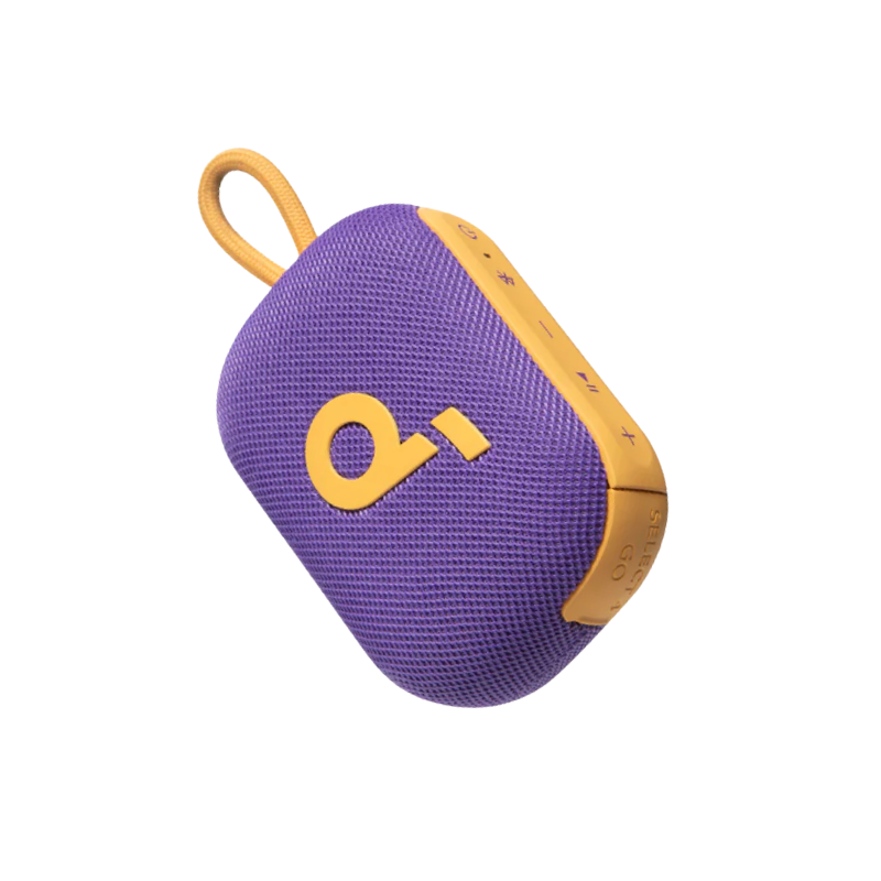 ANKSELECT4PURPLE Anker Soundcore Select 4 Go Draadloze Bluetooth Speaker – 20 uur speeltijd, IP67 waterdicht en drijvend, 5W geluid, 9-band EQ, TWS-stereo, paars