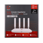 OLAX Scorpio AX1800 Wi-Fi 6 Router met dual-band en EasyMesh ondersteuning
